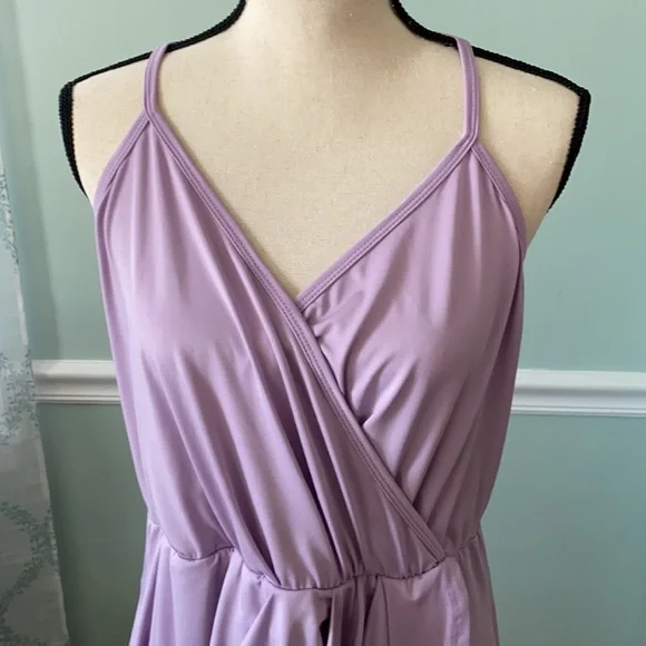 Shein lavender wrap dress Size 3XL NWOT - Picture 3 of 9